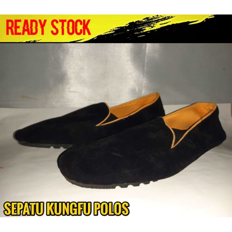 ⚫SEPATU KUNGFU POLOS &amp; TALI