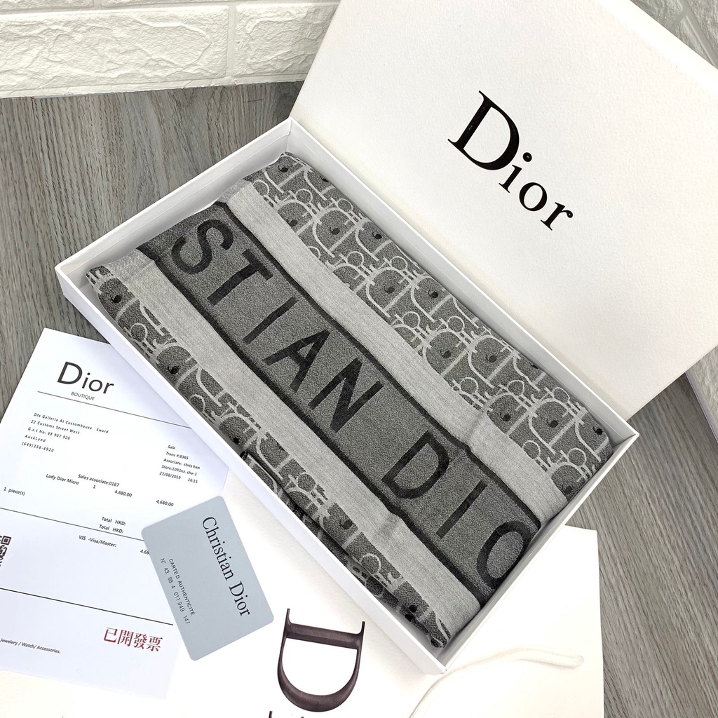 LUXY LX4014 SCARF / SYAL DOIR BRANDED FULL SET FREE PAPERBAG + BOX + FAKEBILL IMPORT QUALITY KUALITAS PLATINUM-4