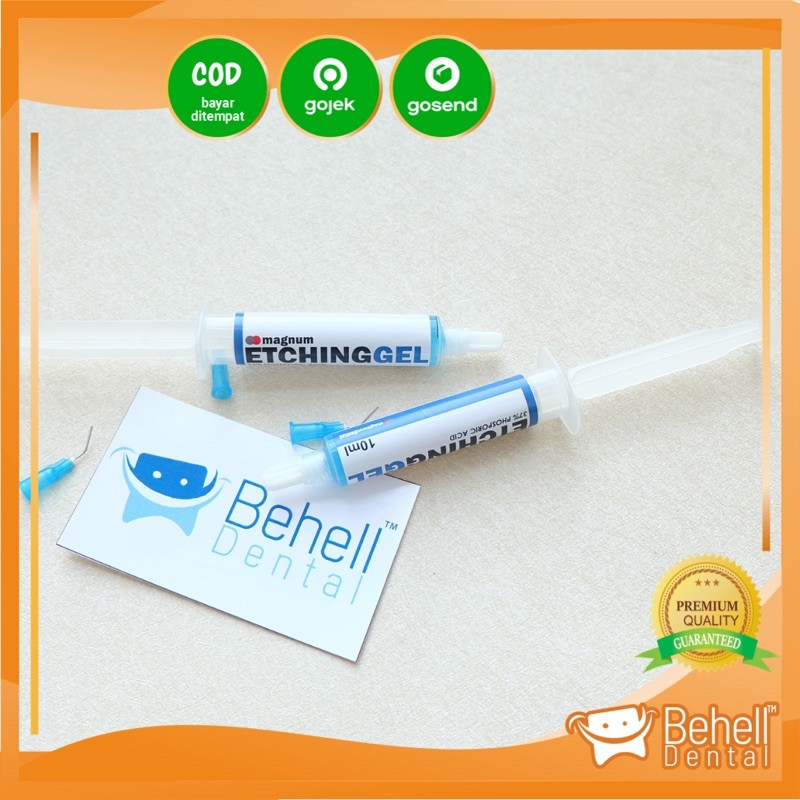 BEHELLDENTAL - GEL ETCHAN LEM BEHEL - Cairan Biru Etchant / Etching / Etsa 10ml - Hexaetch Pembuka Pori-Pori Gigi 10 ml - Original