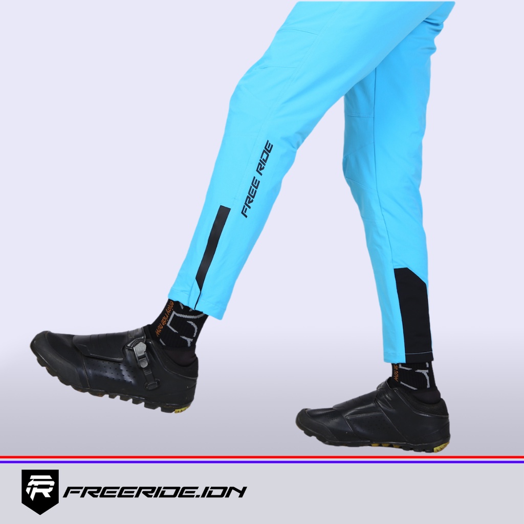 Celana Sepeda Gowes Pria Wanita Panjang Long pants Sepeda Lipat MTB Downhill Enduro Freeride Free Tshirt