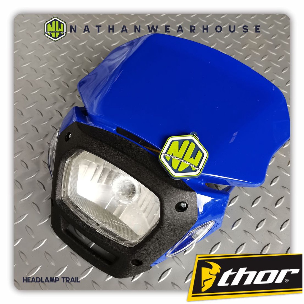 Headlamp Head Lamp Batok Lampu Depan Reflektor TRAIL OLD