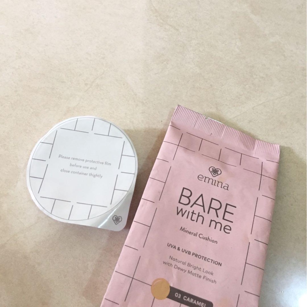 EMINA Bare With Me Mineral Cushion RUMAH CANTIK