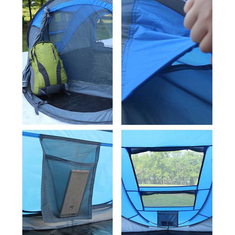 HUI LINGYANG Tenda Camping Windproof Waterproof - S-T414