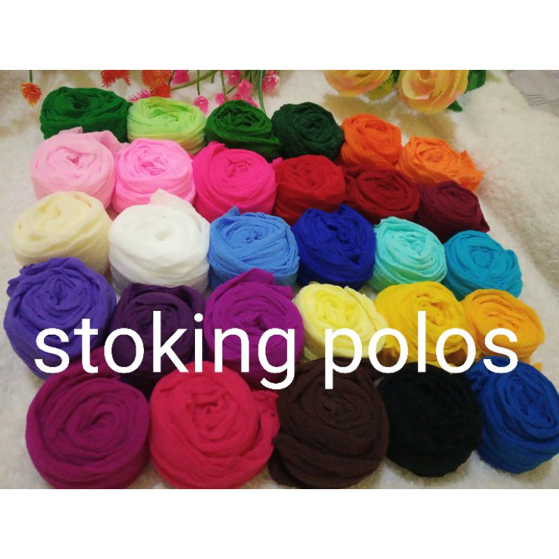 PROMO Kain Stoking Bahan Bunga stoking/Kain Stocking/Bahan bunga kain stoking murah grosir / stoking kain bahan bunga stocking nylon flower murah tebal