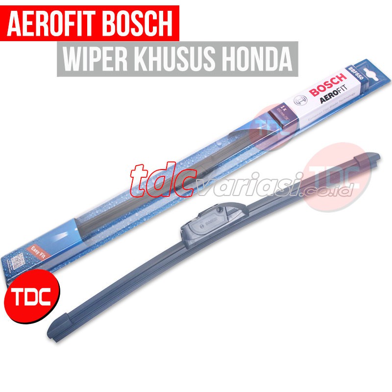 Honda Accord Euro R 2005   Wiper Blade Bosch Asli Pisang Aerofit/Clear Advantage 16 & 26