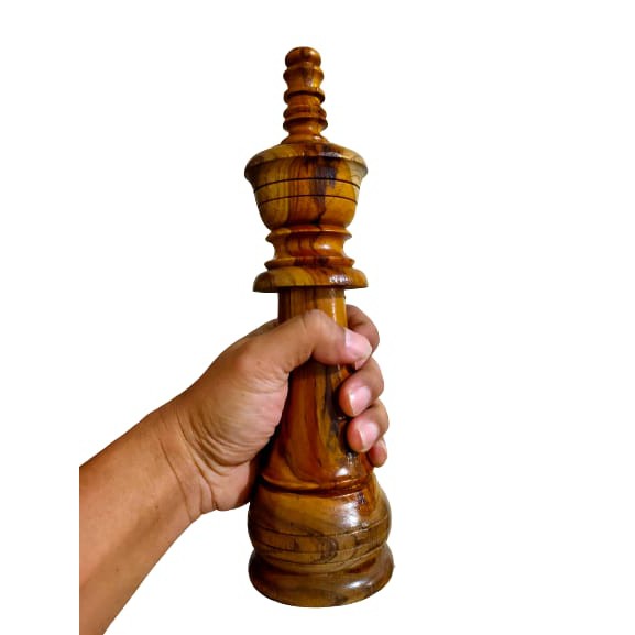 Catur jumbo Kayu Jati Jepara Ukuran Besar SUPER JUMBO (NEGO) kwalitas SULTAN