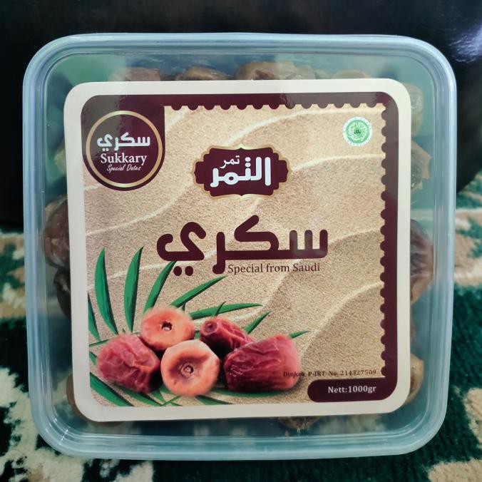 

Kurma Manis / Buah Kurma / Kurma Sukkary 1Kg Ready