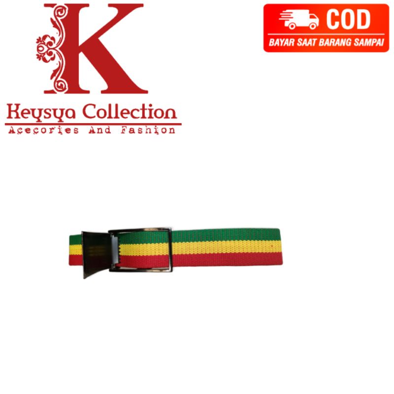 IKAT PINGGANG PRIA RASTA 3 WARNA