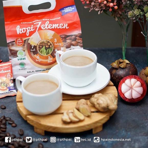 

04J✼ [20 sachets] Kopi Sevel Seven Elemen HNI HPAI ORI halal Terlaku