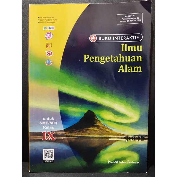 Buku PR Interaktif Intan Pariwara IPA Ilmu Pengetahuan Alam SMP Kelas 9