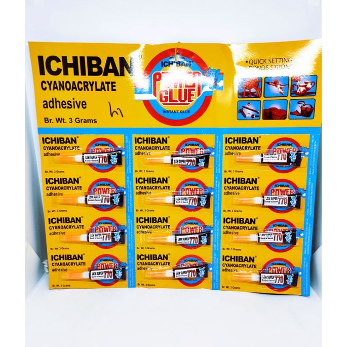 

Lem power glue ichiban isi 12pcs
