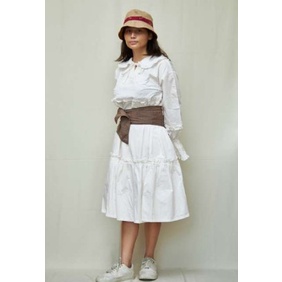 Special Edition - Bucket Hat - Topi Kain Goni Kombinasi Tenun Endek Bali - Topi Kain Goni Kanvas Eth