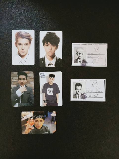SALE OFFICIAL EXO PHOTOCARD PC KRIS OVERDOSE XOXO GROWL