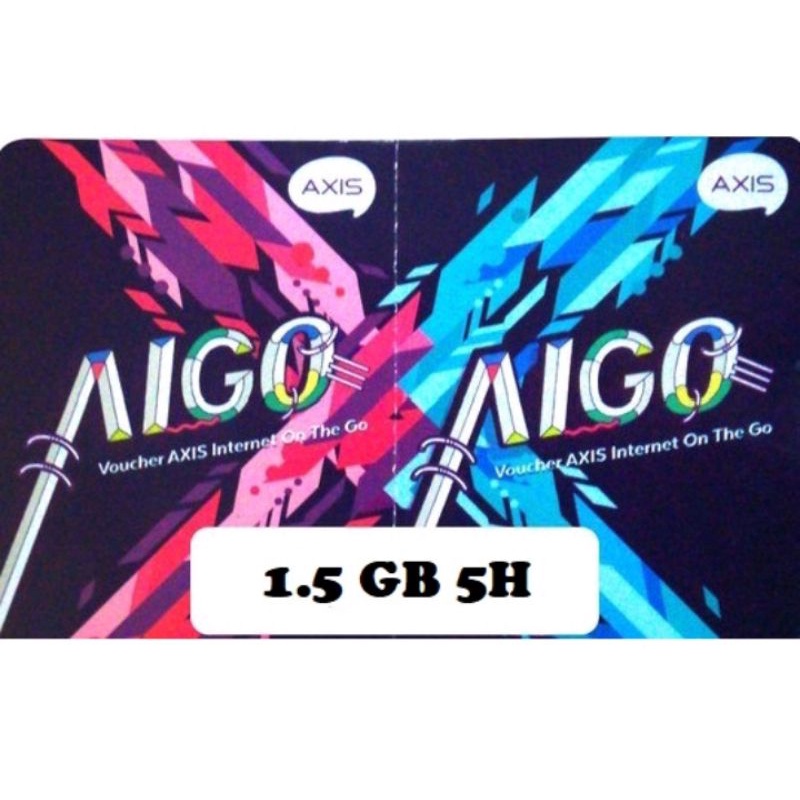 Vocer axis Aigo 1.5 gb 5hari (1gb bonus)