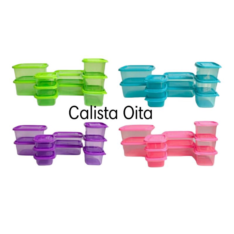 Calista Otaru / Calista Oita Sealware Set 7G Smoked  Toples Plastik Set