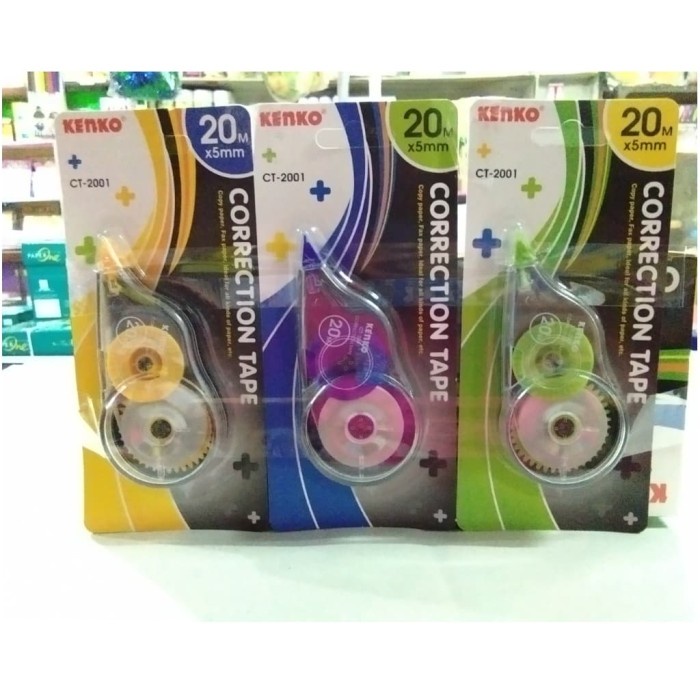 

Eklusif Tip Ex Roll Correction Tape Kenko Limited