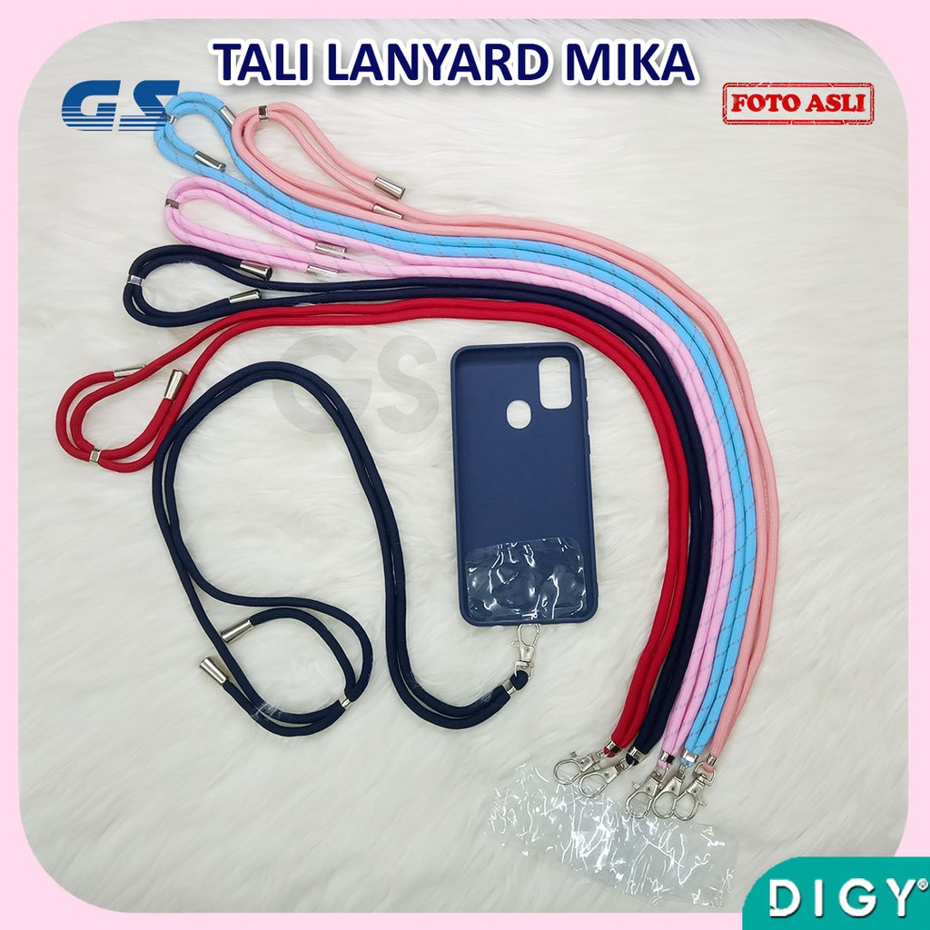 SAMSUNG A03 CORE A03S A7 A12 A01 CORE A11 M51 J2 prime Grand Prime Terbaru Case Sky Foil Tali Hp Lanyard Rope