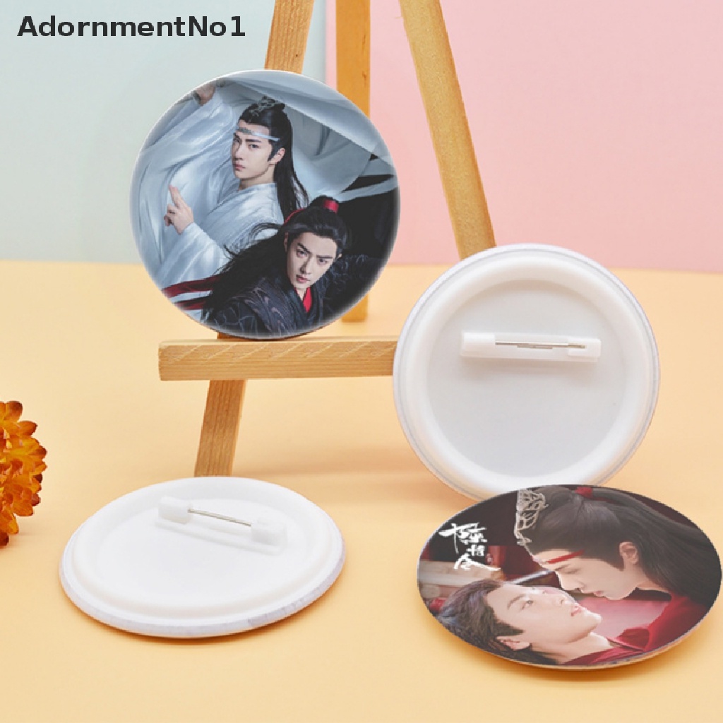 (AdornmentNo1) Bros / Pin Motif Xiao Zhan Wang Xibo Untuk Aksesoris Wanita