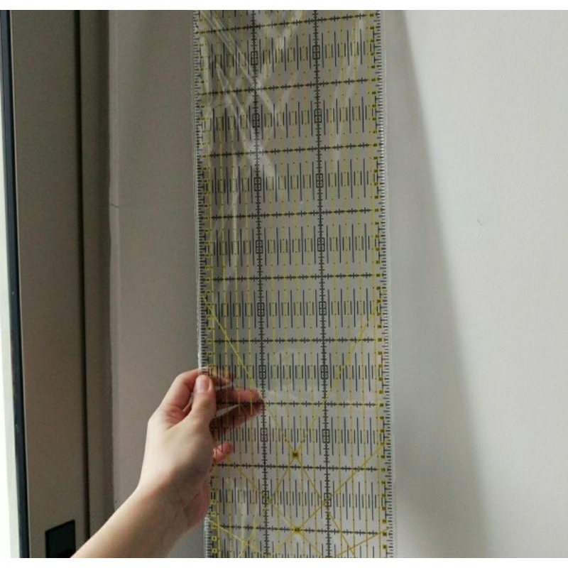 

penggaris jahit ruler quilting 15x60cm