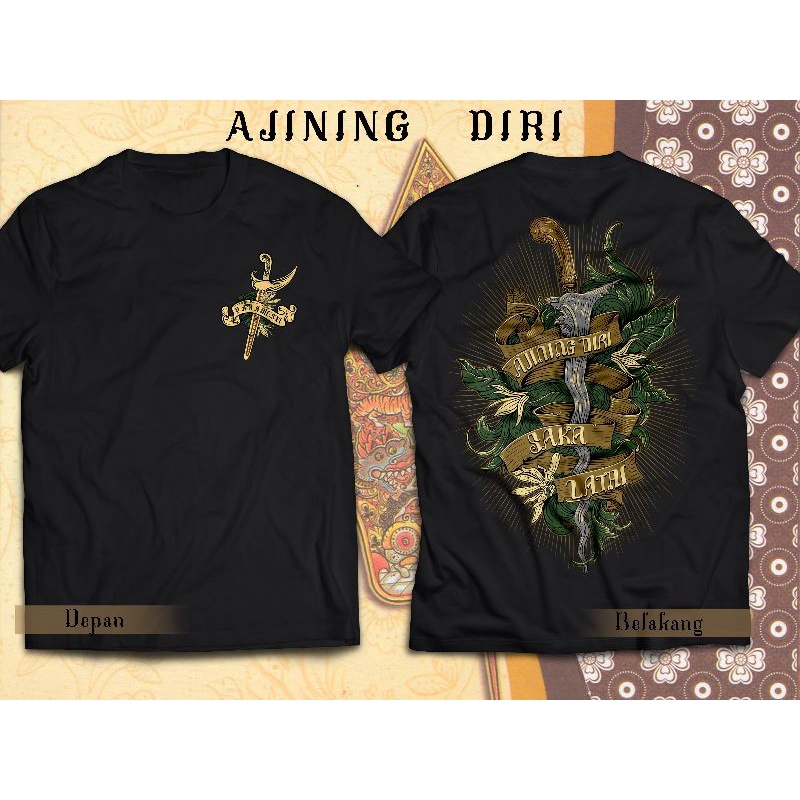 kaos Keris Ajining Diri