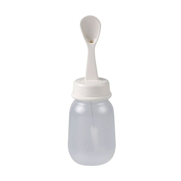 PIGEON Weaning Bottle With Spoon Food Feeder 120ml / 240 ml Botol Sendok Makan Bayi