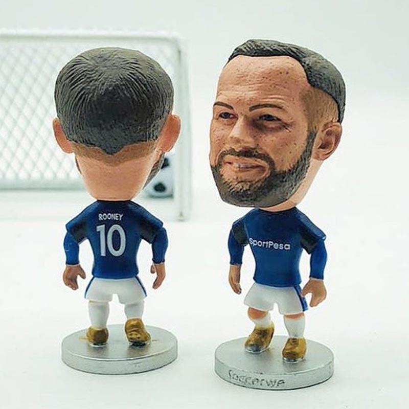 Soccerwe Soccer Action Figure Wayne Rooney Everton