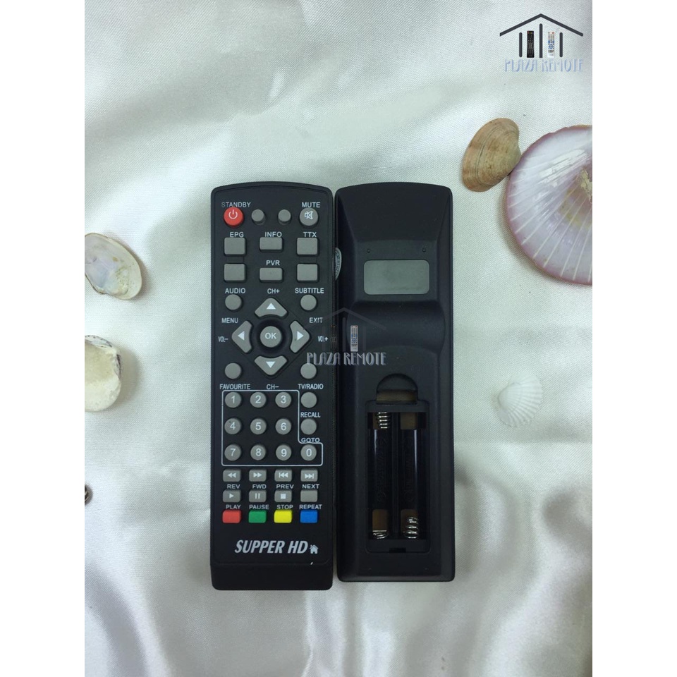 Remot / Remote SET TOP BOX Supper HD DVB-T2 EZBOX / ecer dan grosir