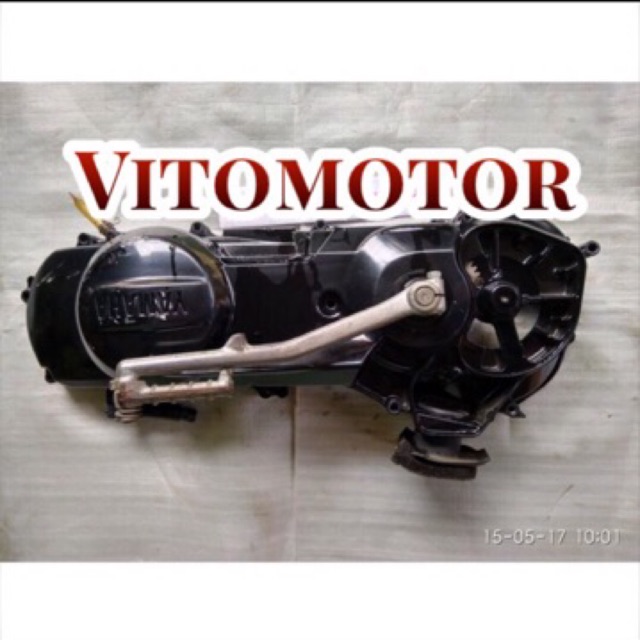 BLOK CVT BAK KIRI RUMAH PULY YAMAHA MIO J ORIGINAL MULUS BAWAAN LENGKAP