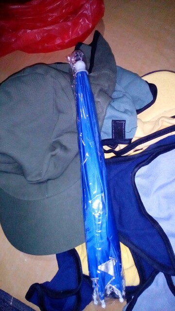 Cod 14 Pcs = 1kg Topi Payung / Payung Topi / Topi Mancing Umbrella Funny Hat