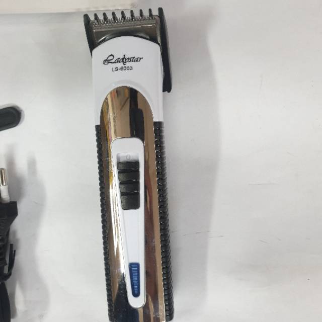 Recharge Hair Clipper SHAVER Cukuran rambut kumis  LADYSTAR MESIN CUKUR JANGGOT LS 6003 04-003-LS