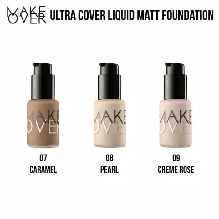 MAKE OVER Ultra Cover Liquid Matt Foundation