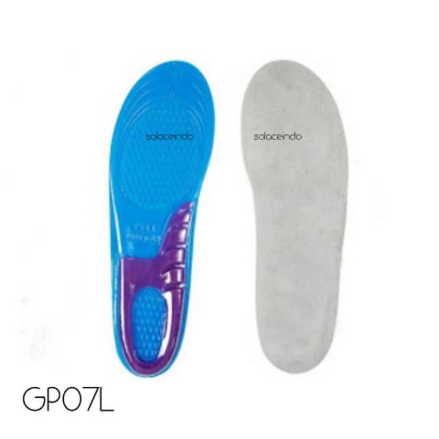 Gel Sepatu Silikon Solace GP07L Insole Sepatu Kebesaran Khusus Pria & Wanita