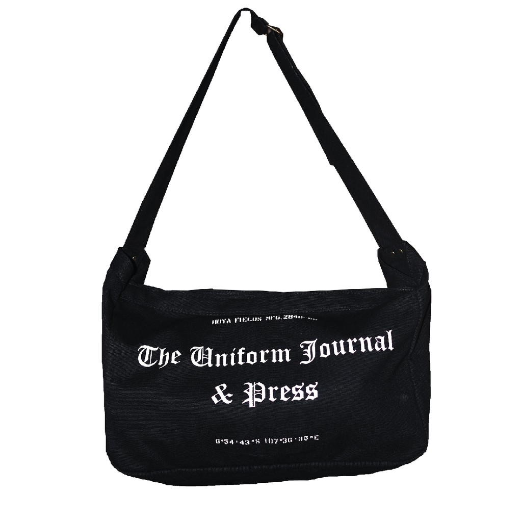 Hoya Fields - NEWSPAPER BAG II / BLACK