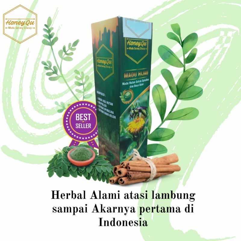 Madu Hijau Madu Hijau Herbal Lambung Honey Qu Madu Hijau Herbal Asam Lambung Maag Madu Hijau Obat Sa