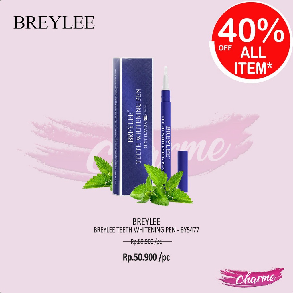 (READY &amp; ORI) BREYLEE Teeth Whitening Pen BY5477 pemutih gigi