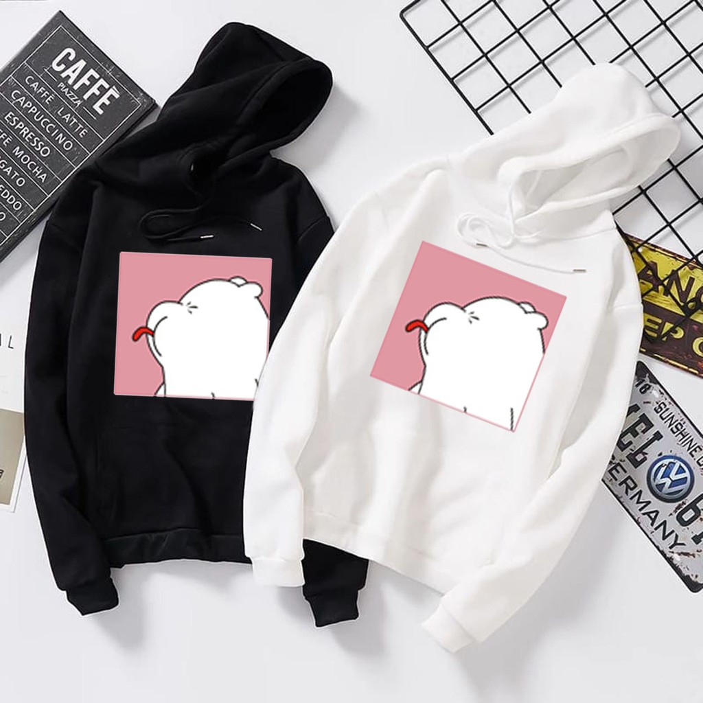 Bess - Sweater Hoodie Murah / Sweater Hoodie Wanita BEAR WK