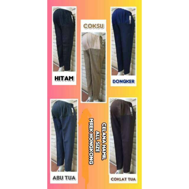 CELANA BAHAN KERJA IBU HAMIL