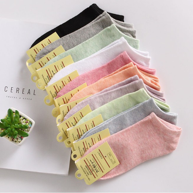 K312 Kaos Kaki Polos Semata Kaki / Kaos Kaki Ankle Cute / Socks / Short Socks-1