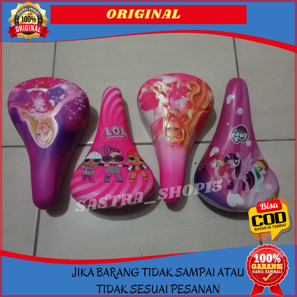 Sadel Sedel Jok Sepeda Anak 12 16 18 inch Bmx Mini Inter Murah