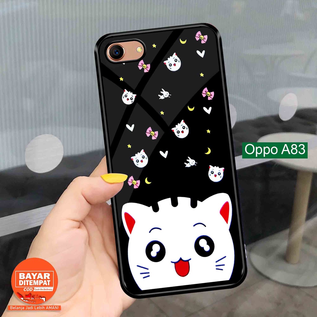 Case Oppo A83 - Case Glossy A83 [ Cartoon 2 ] - Hardcase Oppo A83 - Softcase Oppo A83 - Cassing Eleg