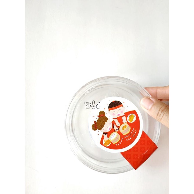 

(SCNY030) stiker imlek cny siblings untuk toples 500gr (uk8x15cm)