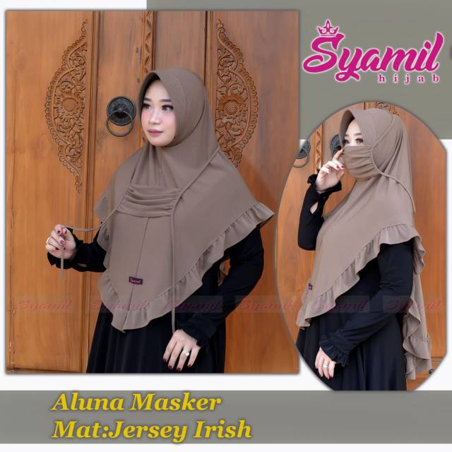 Syamil hijab model aluna