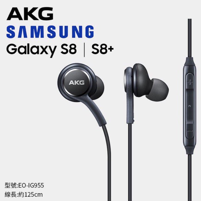 Handsfree Samsung S8 S8+ S8 Plus HeadSet AKG ORIGINAL EarSet Ear Phones Universal Jack 3.5mm-1