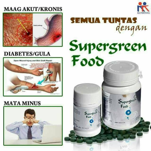 

Supergreen food SGF isi 150 butir