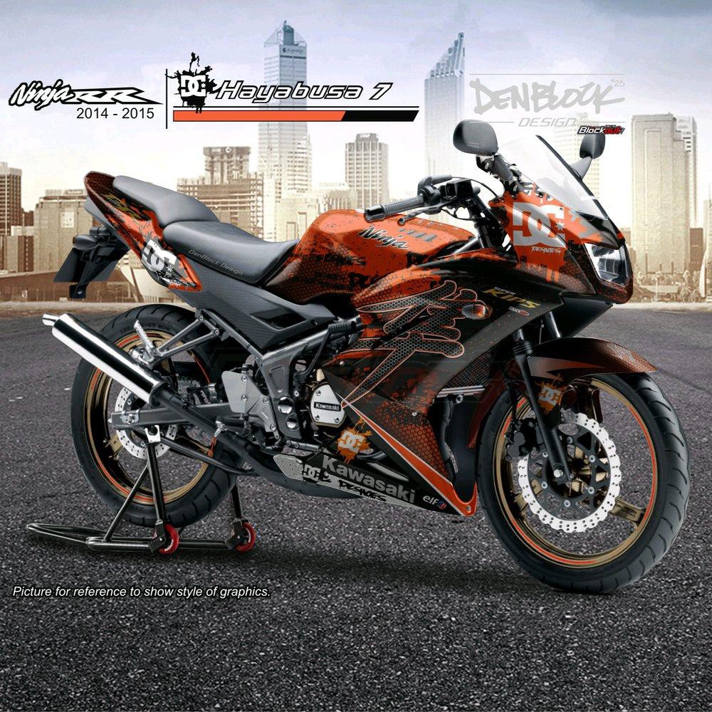 50 Koleksi Gambar Modifikasi Motor Ninja Rr Warna Orange  