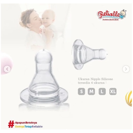 KARET DOT BAYI RELIABLE SILICONE NIPPLE