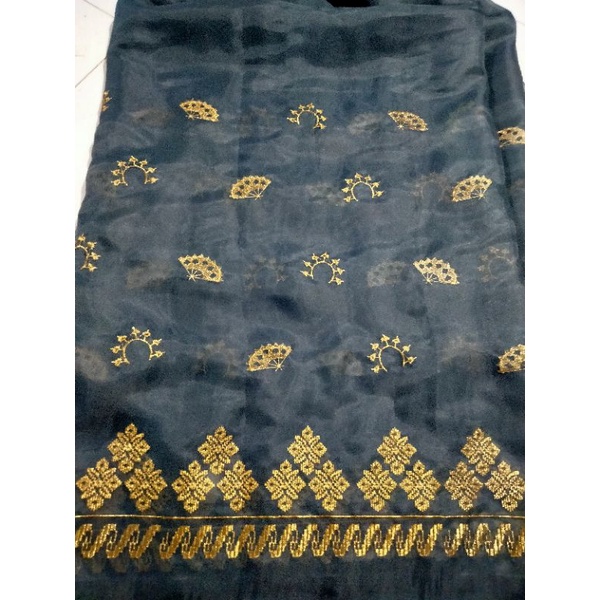 kain organza/organdi motif patteppo