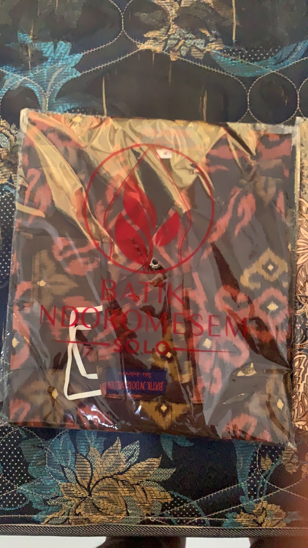 Kemeja Batik Ndoromesem Bahan Katun Baturaden Reguler Fit A004