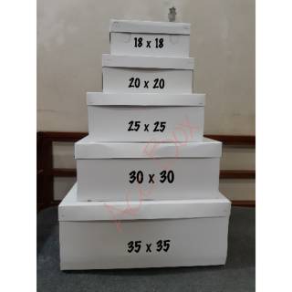 Jual Kotak nasi / Nasi kotak/ Dus makanan / Dus Nasi TPS motif polos