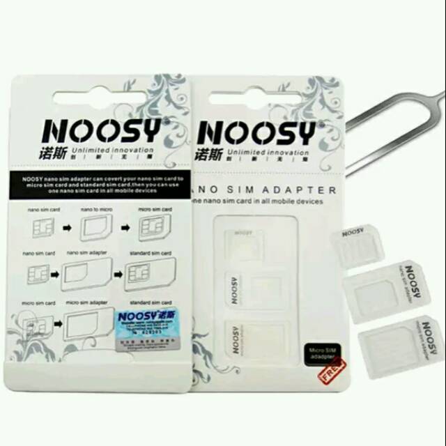 NOSSY NANO SIM CARD/SIM CARD ADAPTOR